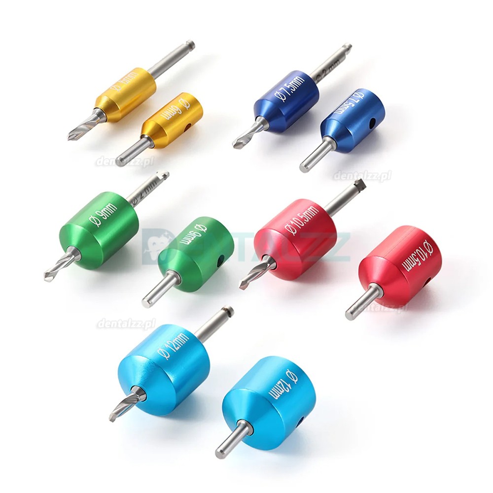 Zestaw Prowadnic Wiertła i Pozycjonowania Implant&oacute;w Stomatologicznych